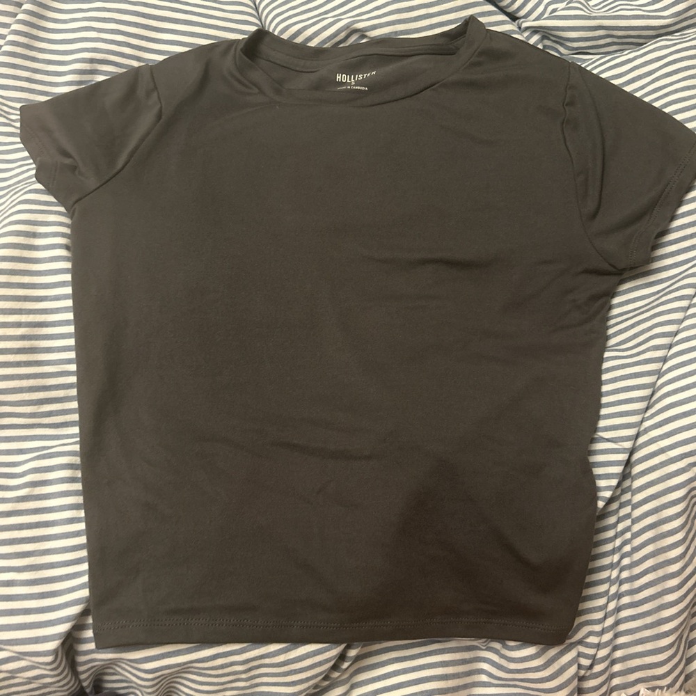 Hollister Charcoal Gray Tee
